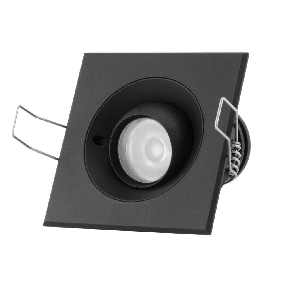 Hunza ESQ/T6/L 6W Pure LED Tilting Eave Square Light - Seginus Lighting
