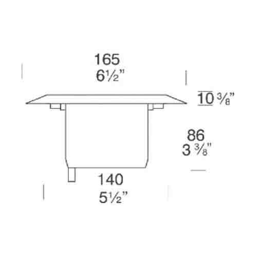 Hunza LLDMV Deck Mount Lawn Light - Seginus Lighting