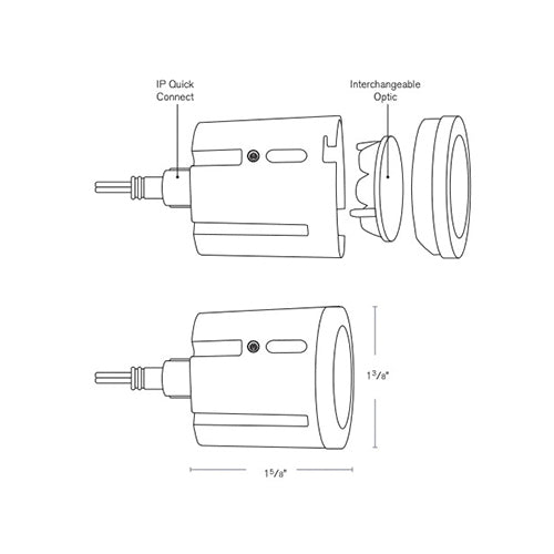 SPJ Lighting FB-CYL-TA16 Forever Bright LED Engine