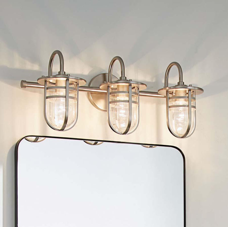 Kichler 45133NI Caparros 3 Light Vanity Light Brushed Nickel Additional Image 4
