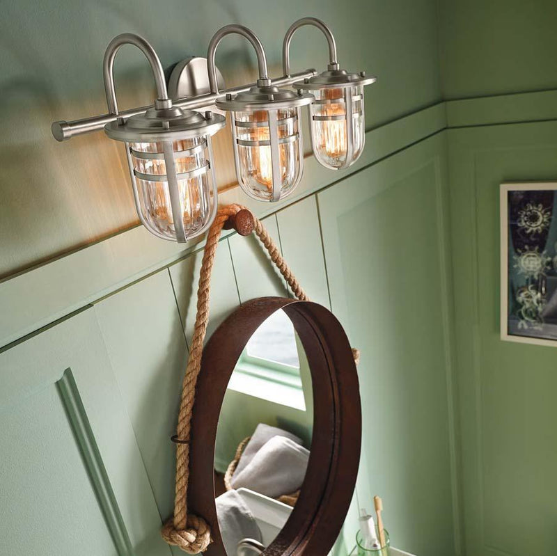 Kichler 45133NI Caparros 3 Light Vanity Light Brushed Nickel Additional Image 6