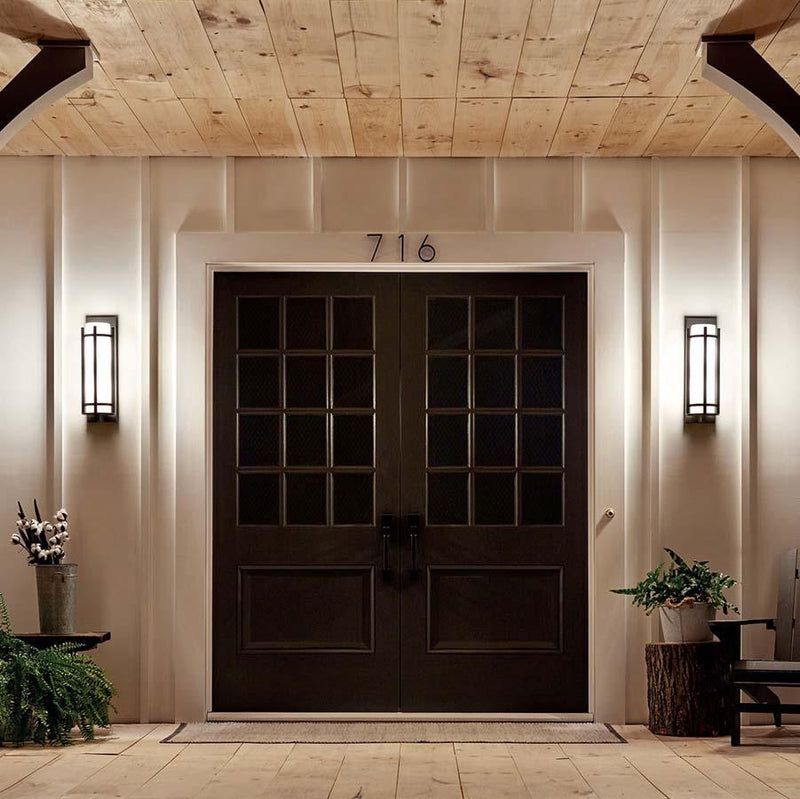 Kichler 4912AVI Camden 2 Light Wall Light Anvil Iron Additional Image 5