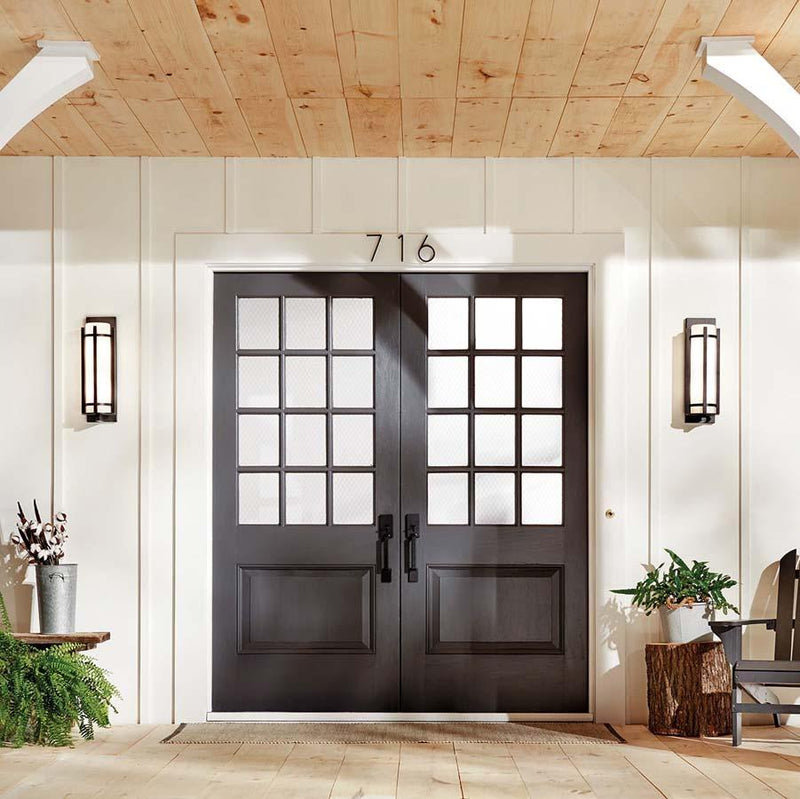 Kichler 4912AVI Camden 2 Light Wall Light Anvil Iron Additional Image 4