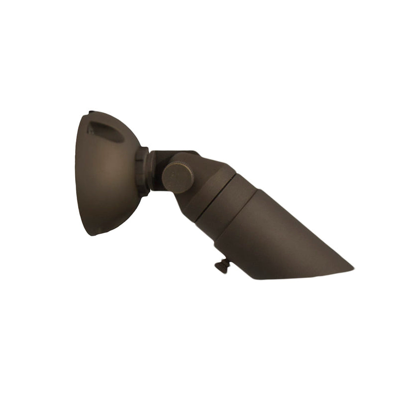 Lightcraft Outdoor Natural Bronze Little Smoky Down Light 12V Mounting Canopy Included