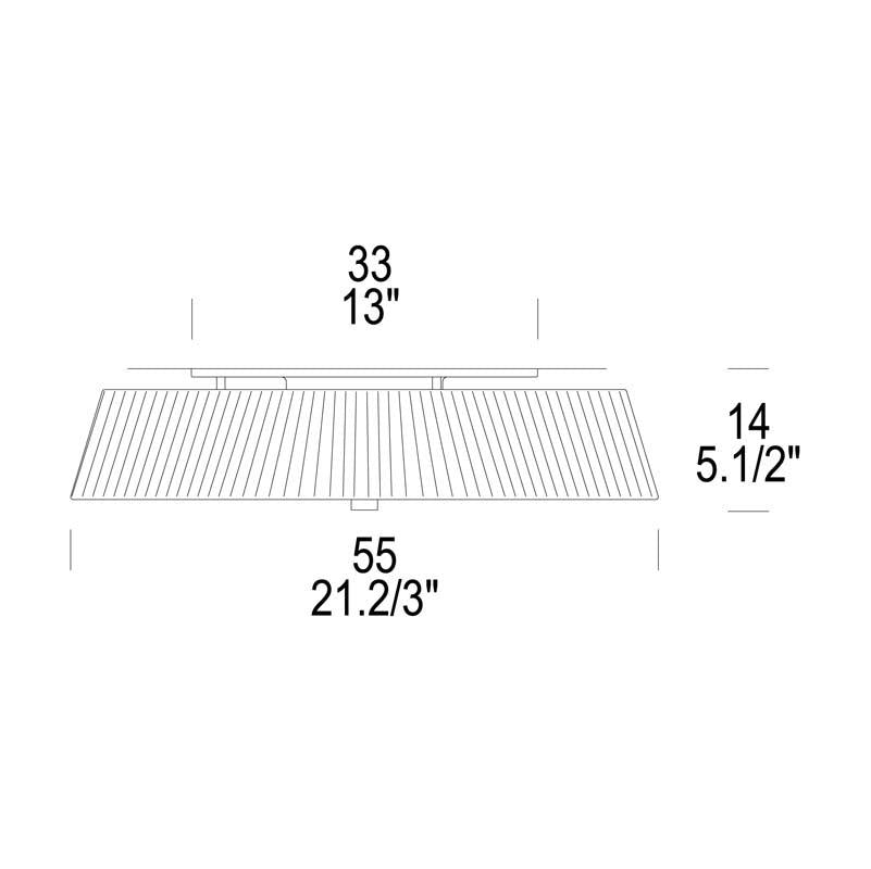 Lilith Ceiling Lamp By Leucos Lighting