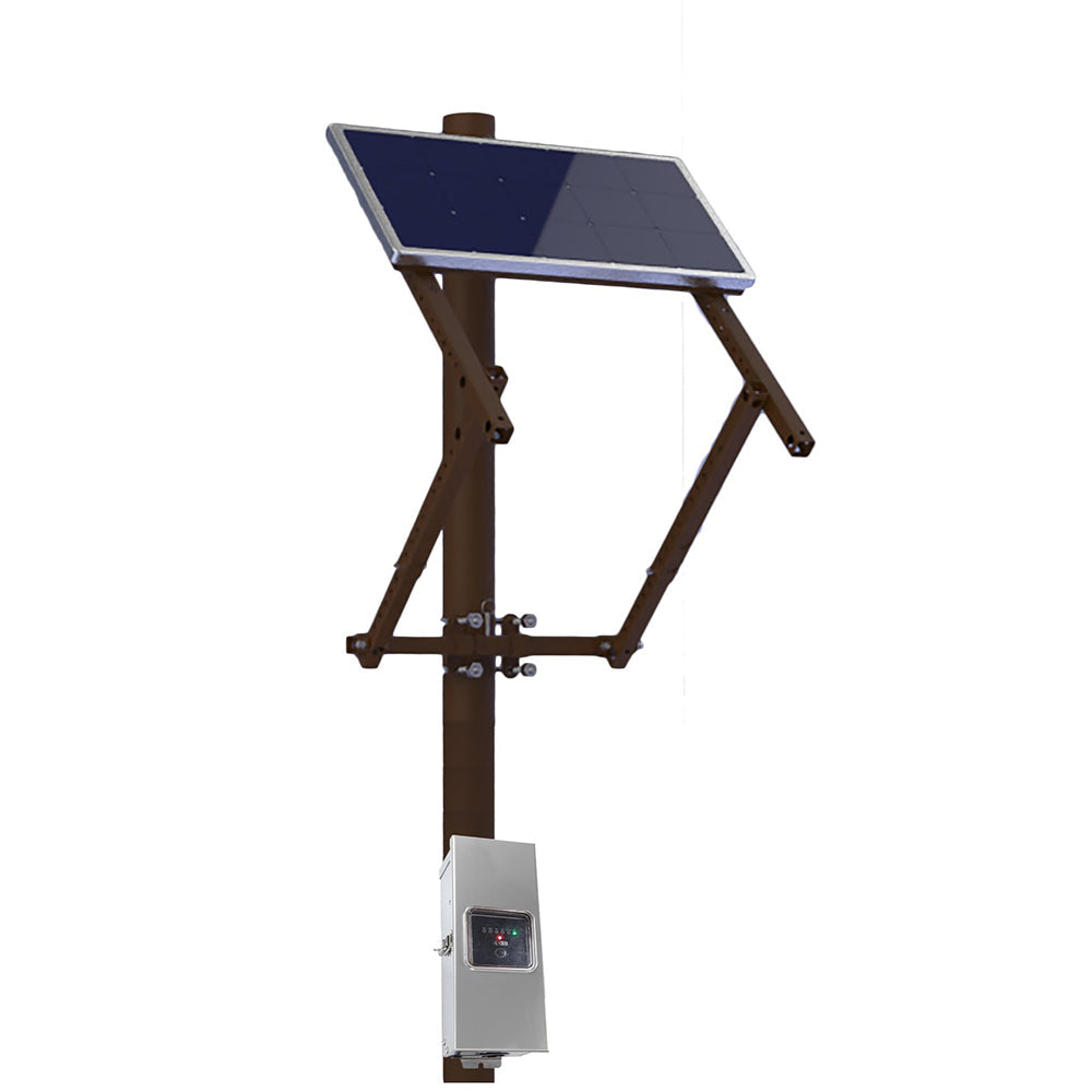 Google Rups Stand Lite the Nite Entire 300W Rups System Including (1) 50W Solar Panel Br