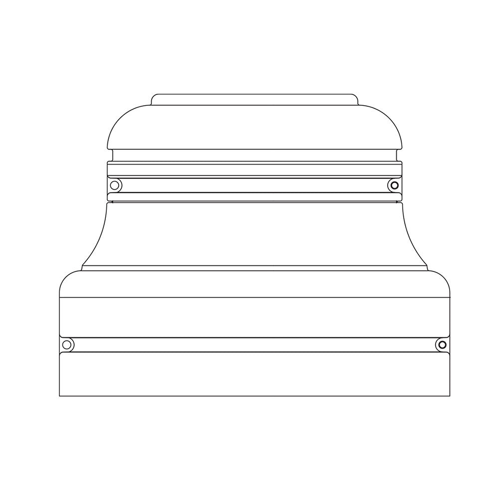 LSI Industries Lifestyle Brackets & Pole Accessories XDLS-XDLM-BK