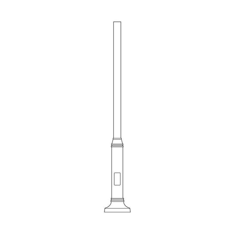 Lumec Lighting Contemporary Large Bottleneck Poles (SAM8, SSM8)