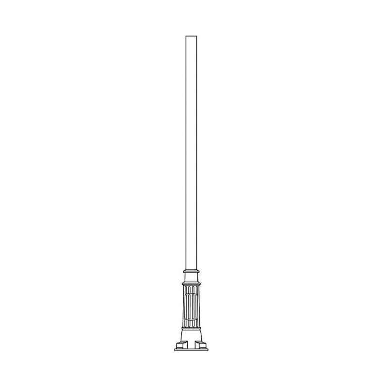 Lumec Lighting Traditional Bottleneck Poles (R80 Series)
