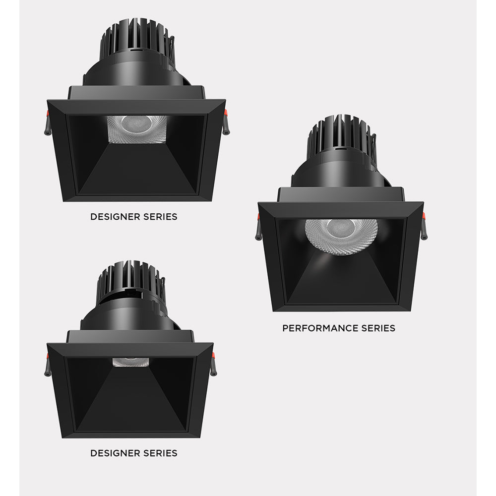 LUX Luminaire LaYR 4.0 Fixed Square Downlight