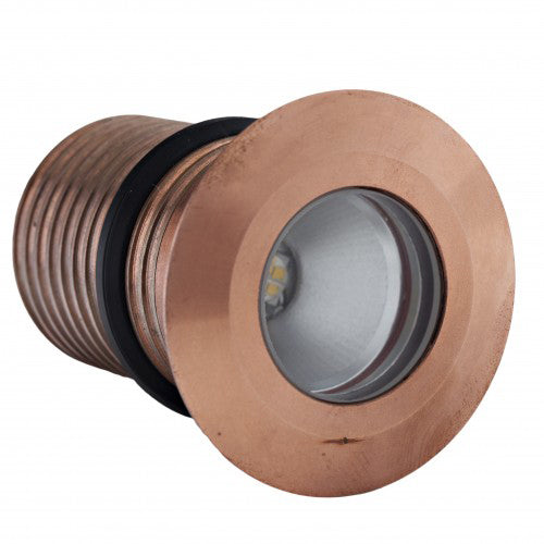 LuxR Lighting Modux Two Round Outdoor Uplighter