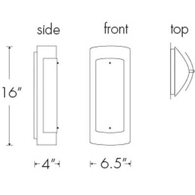 Luz Azul 11197-16 Outdoor Wall Sconce By Ultralights Lighting Additional Image 2