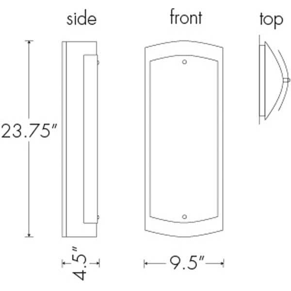 Luz Azul 9317 Outdoor Wall Sconce By Ultralights Lighting Additional Image 5