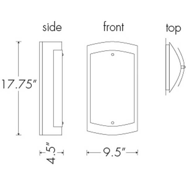 Luz Azul 9318 Outdoor Wall Sconce By Ultralights Lighting Additional Image 1