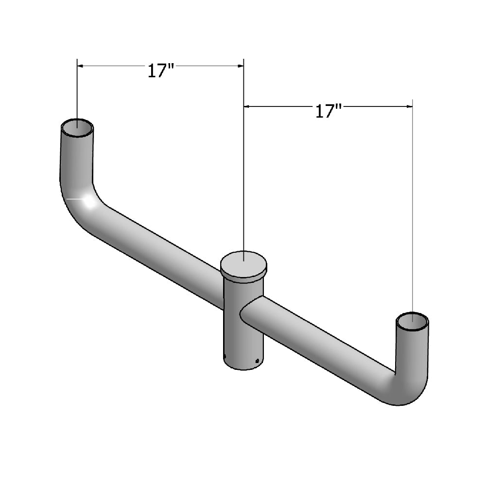 Lyte Poles PTB Post Top Bullhorn Brackets