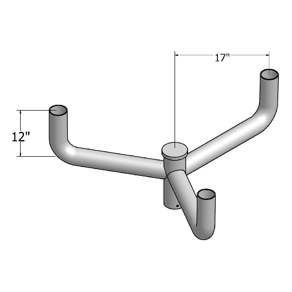 Lyte Poles PTB Post Top Bullhorn Brackets