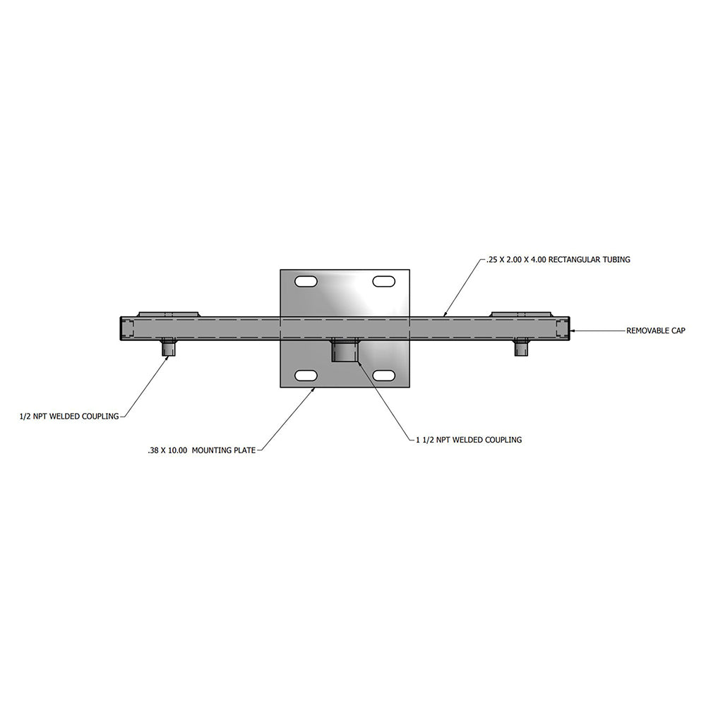 Lyte Poles CRS Side-Mounted Cross Arm Brackets