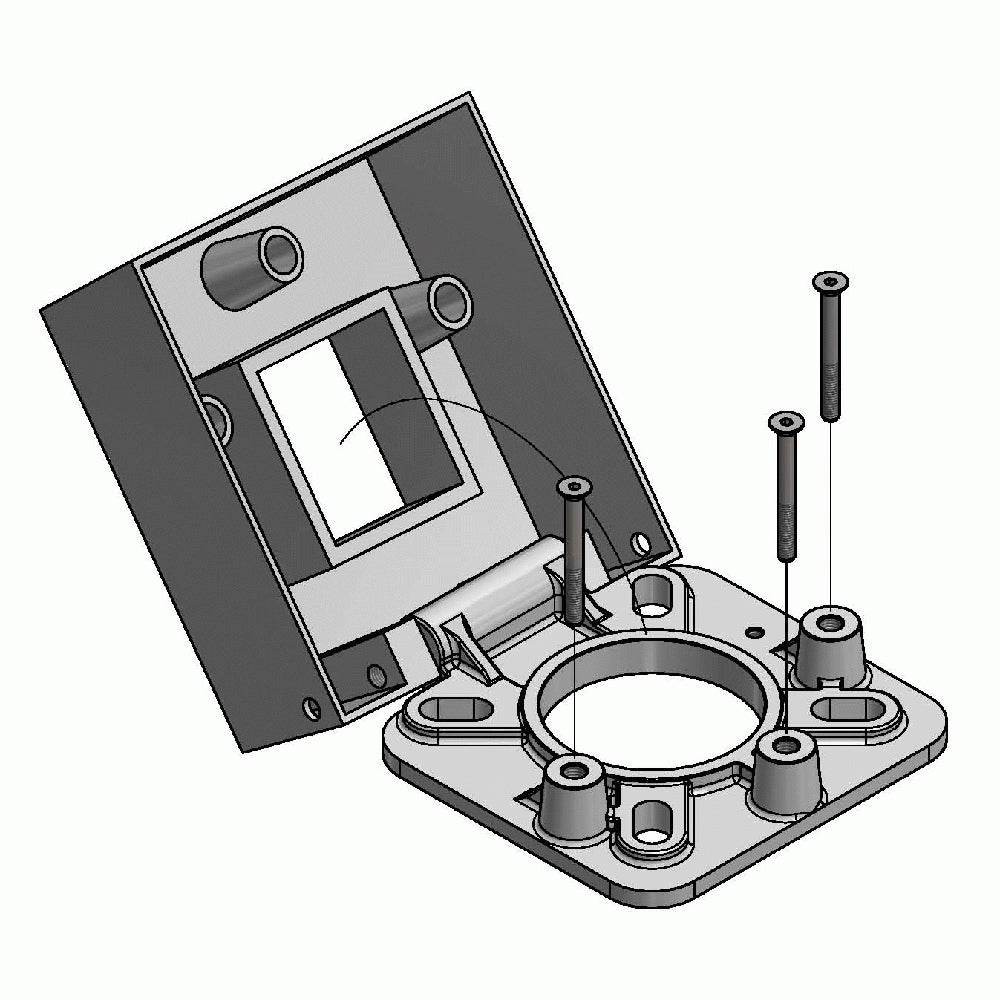 Lyte Poles 705 Square Straight Hinged Aluminum Poles