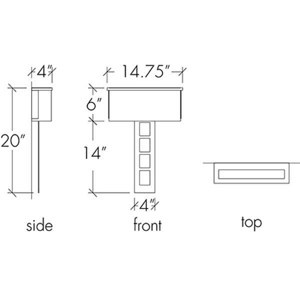 Modelli 15322 Indoor/Outdoor Wall Sconce By Ultralights Lighting Additional Image 1