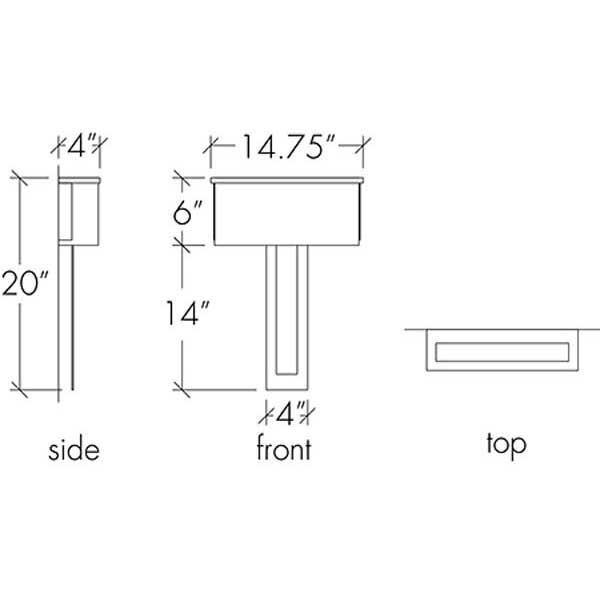 Modelli 15323 Indoor/Outdoor Wall Sconce By Ultralights Lighting Additional Image 1