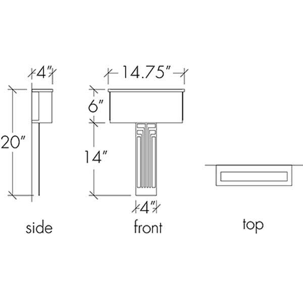 Modelli 15324 Indoor/Outdoor Wall Sconce By Ultralights Lighting Additional Image 1