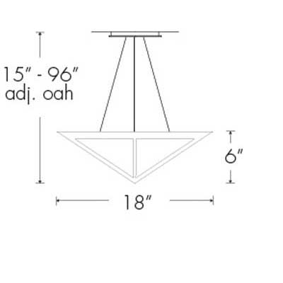 Profiles 11201-18-CH Indoor/Outdoor Cable Hung Pendant By Ultralights Lighting Additional Image 1