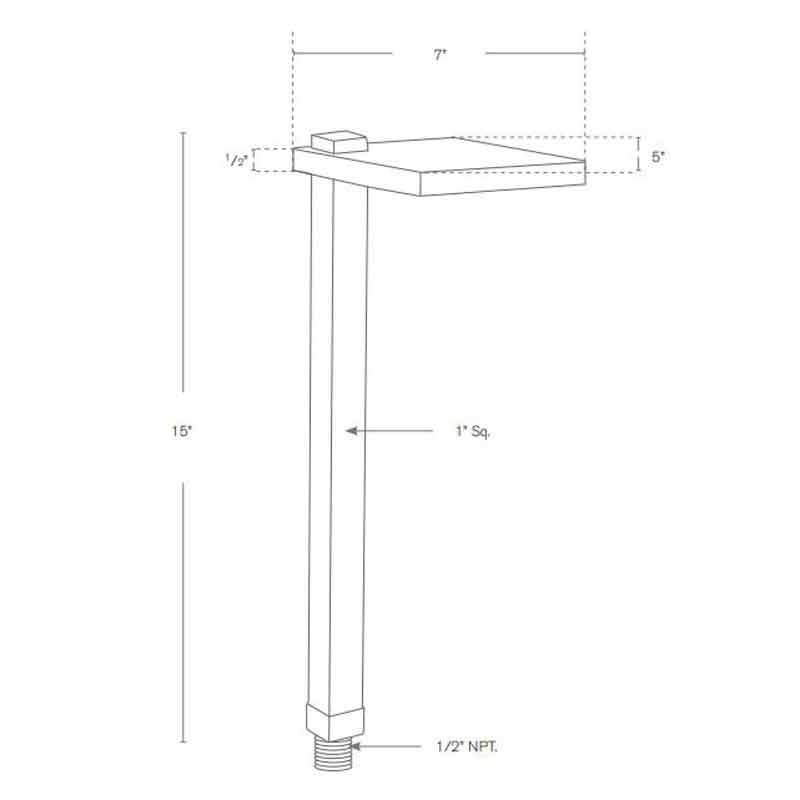 SPJ Lighting SPJ-LDPL 2W LED Contemporary Pathlight 12V - Seginus Lighting