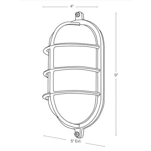 SPJ Lighting SPJ-NS-W91 Nautical Flush Mount 8W LED RGBW