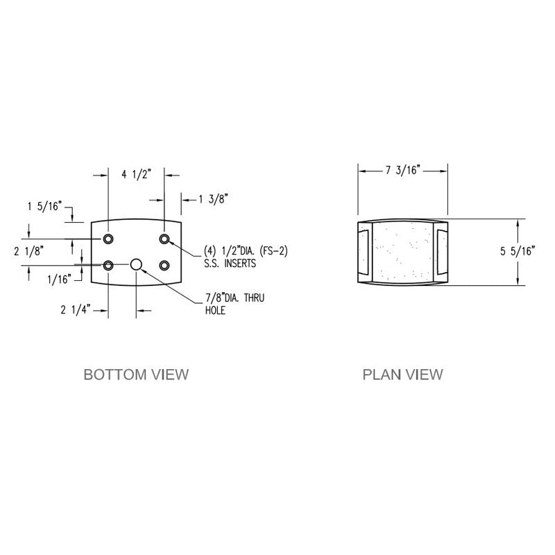 SPJ Lighting SPJ-PCL-A36-BG 20W Bollards