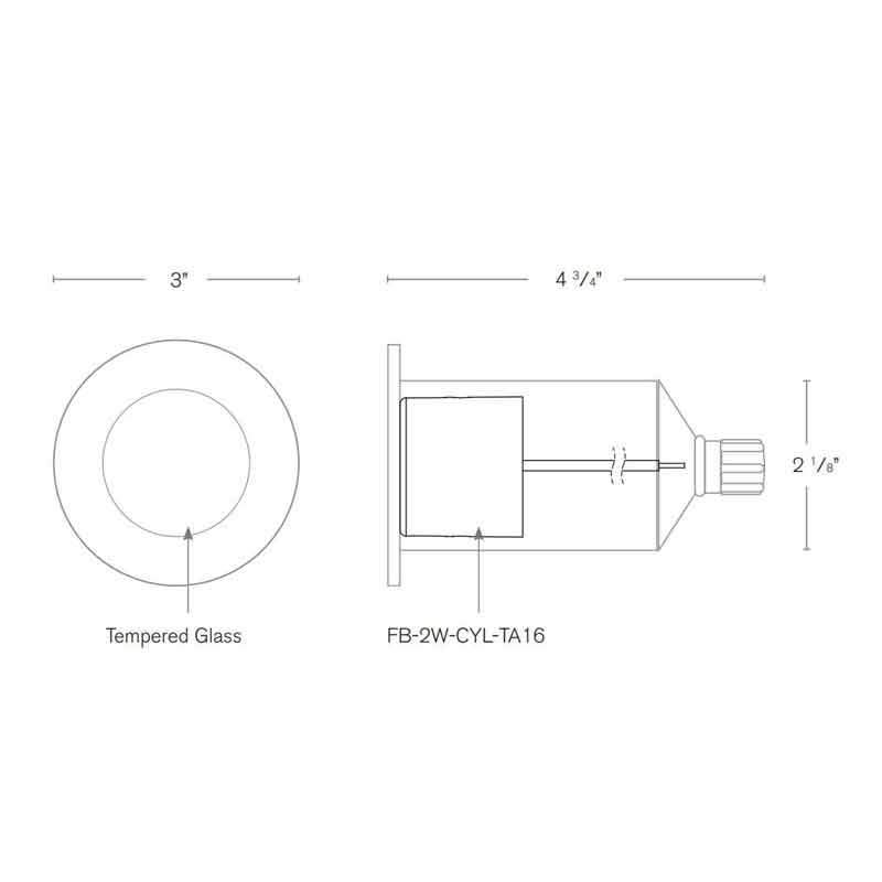 SPJ Lighting SPJ-RC10-3 LED Recessed Flood Light 12V - Seginus Lighting