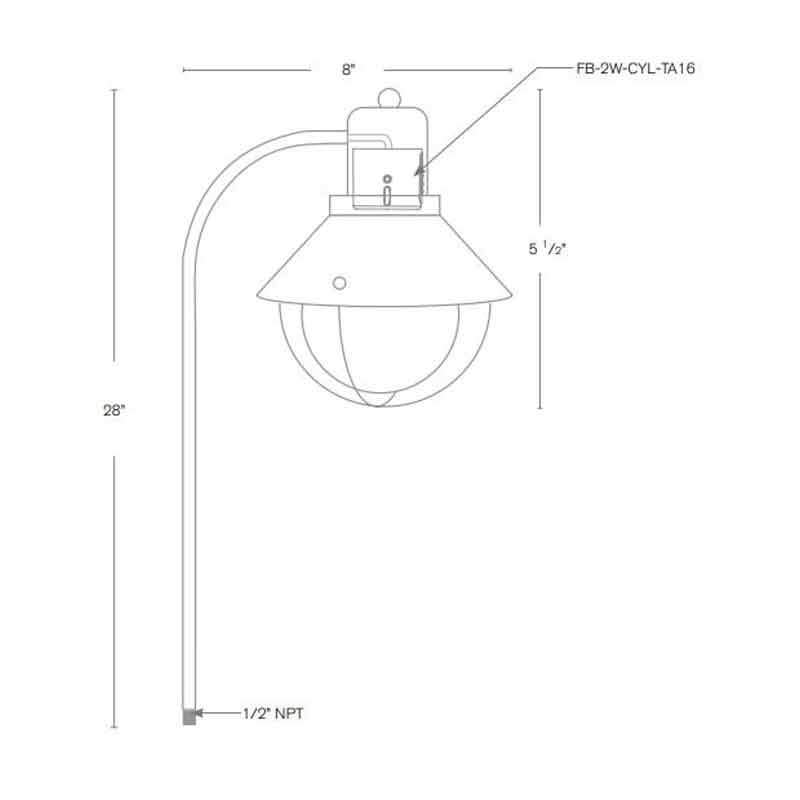 SPJ Lighting SPJ-TK002 2W LED Walkway Light 12V - Seginus Lighting