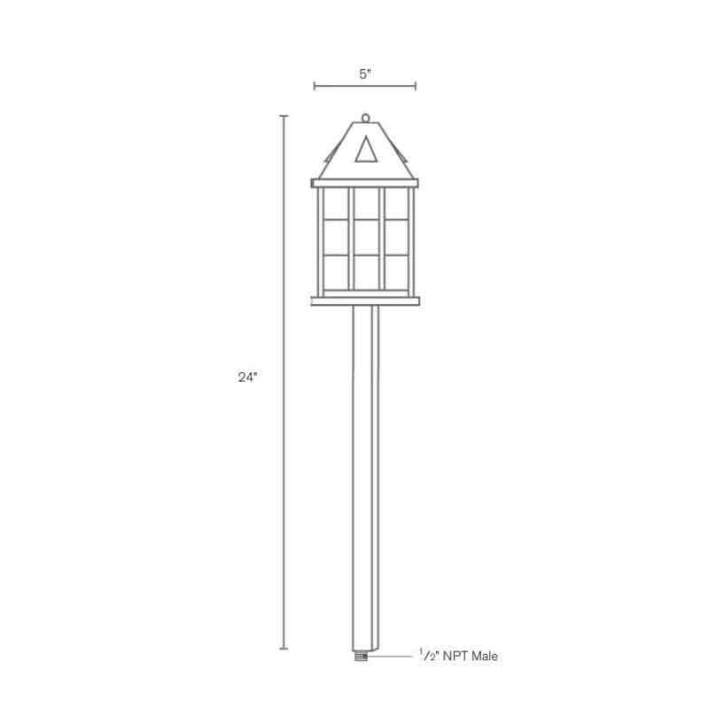 SPJ Lighting SPJ04-06 LED Garden Lantern