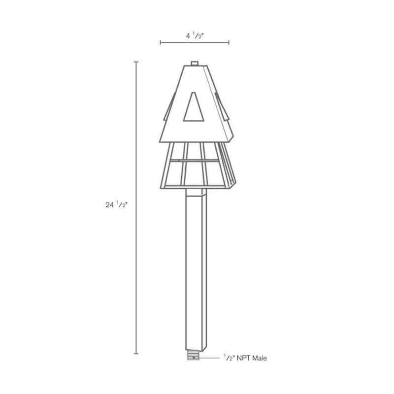 SPJ Lighting SPJ05-04 LED Garden Lantern