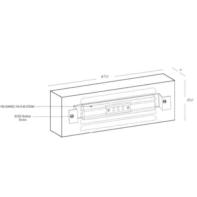 SPJ Lighting SPJ17-08 2W LED Surface Mount 12V