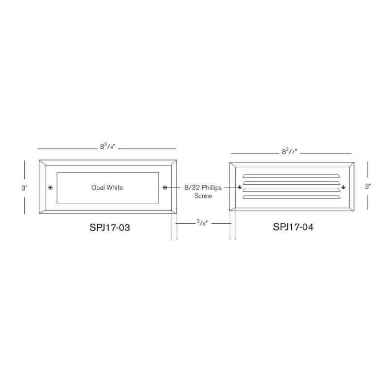 SPJ Lighting SPJ17-FB-LG-BOX 2W LED Recessed Large Box