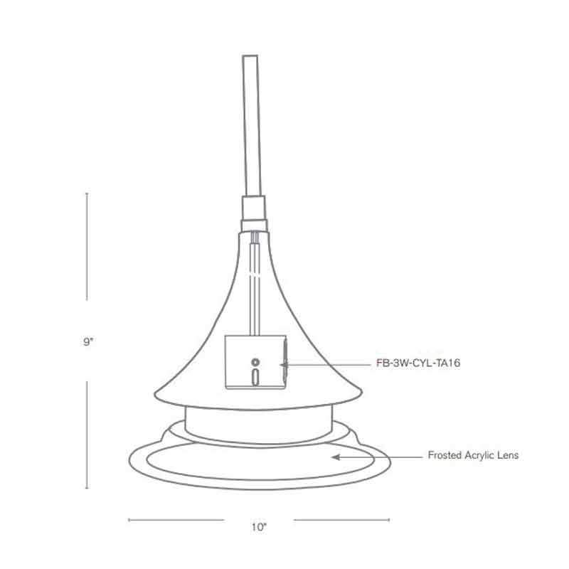 SPJ Lighting SPJ18-13A 3W LED Hanging House 12V