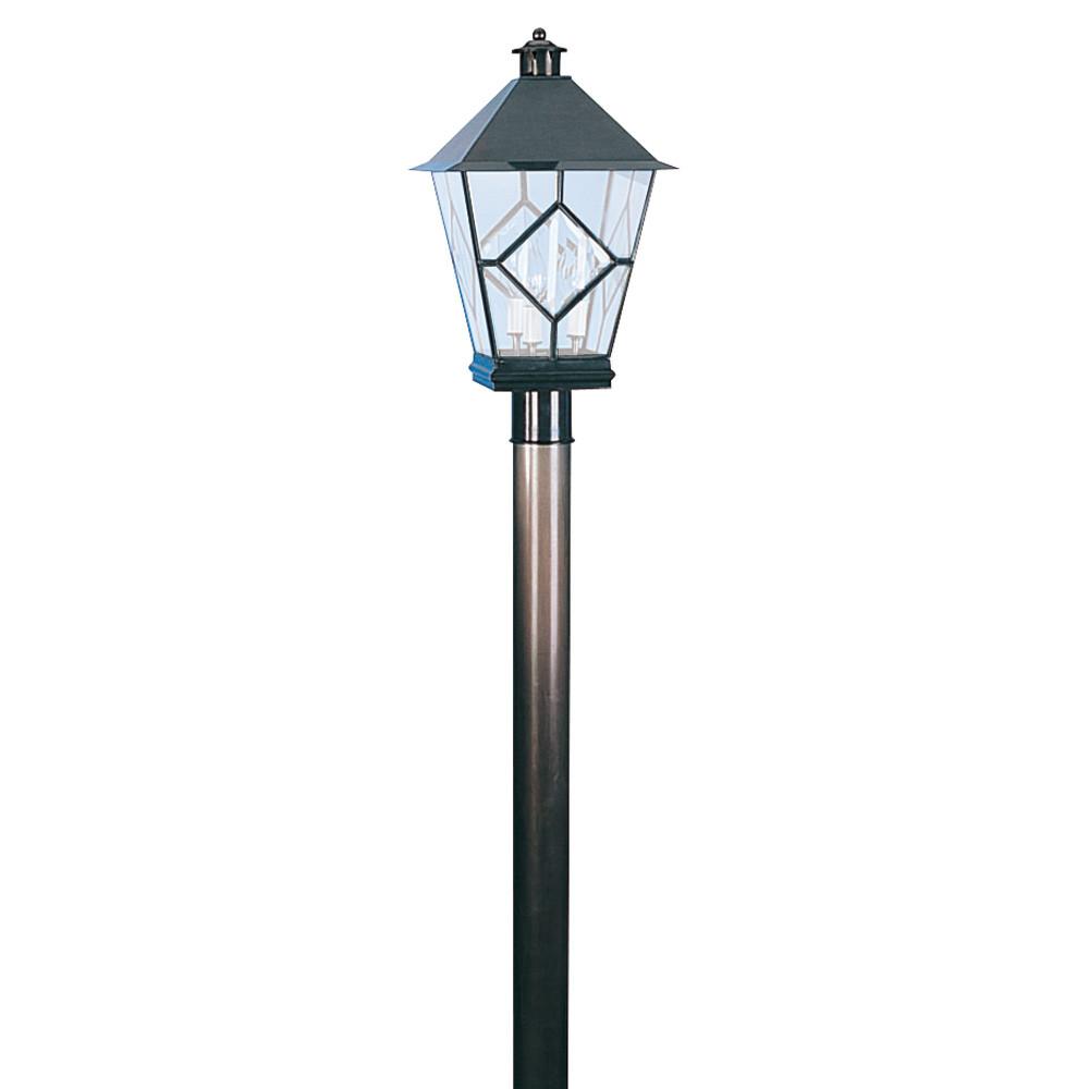 SPJ Lighting SPJ27-01B Post Lantern W/ Post Fitter