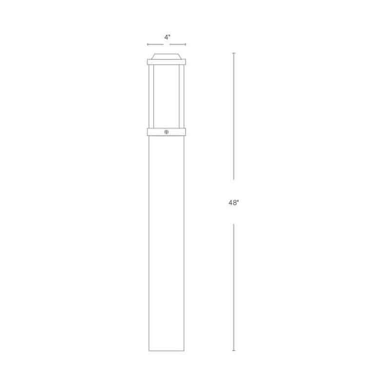 SPJ Lighting SPJ51-04 12W LED Direct Burial Bollard