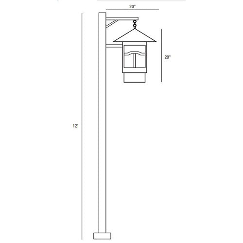 SPJ Lighting SPJ531 Post Lantern