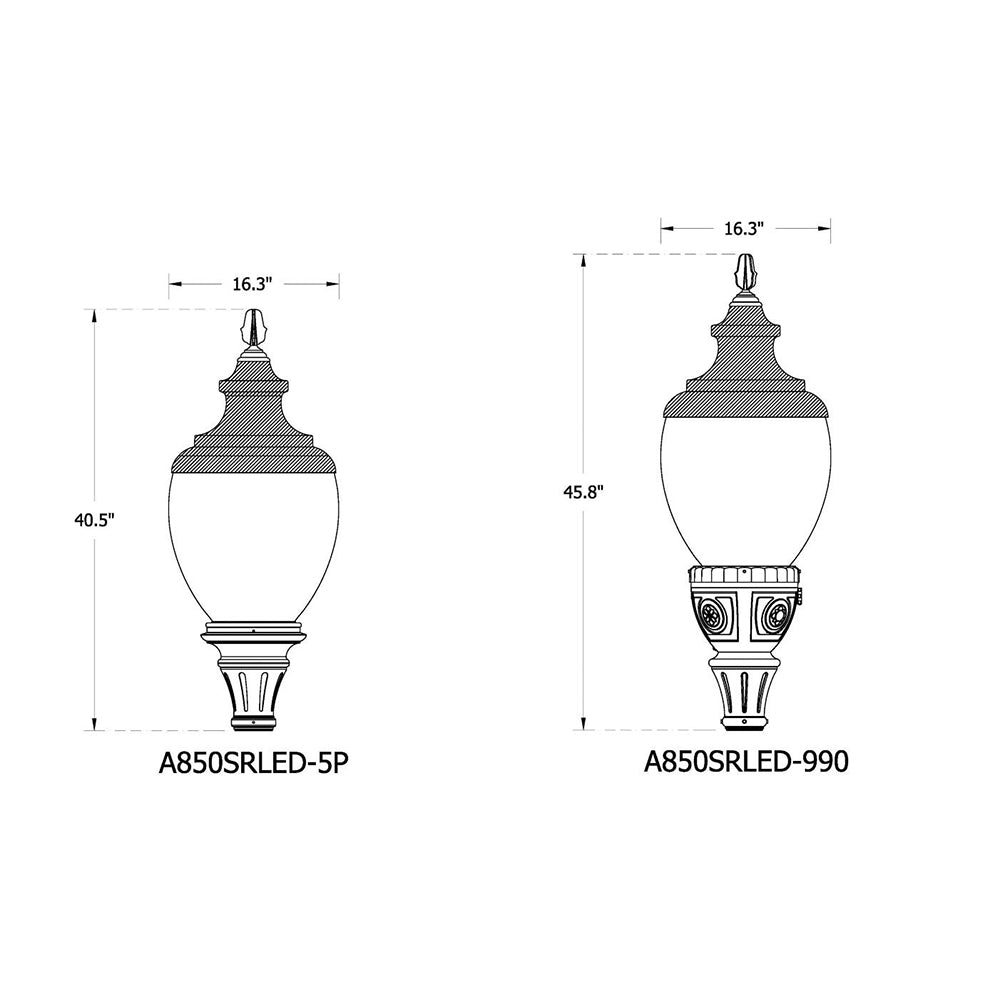 Sternberg Lighting A850SRLED Old Town