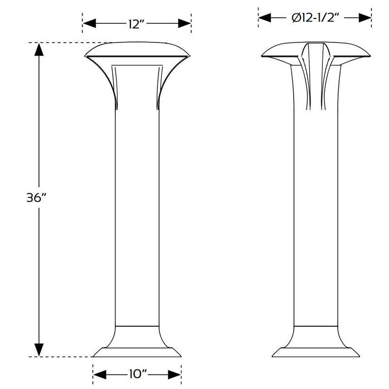 Sternberg Lighting LU300 Lunaria&trade; Bollard