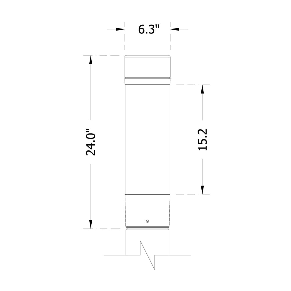 Sternberg Lighting RW302CC Color Changing RGBW Rialta&reg; Column