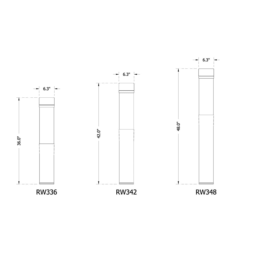 Sternberg Lighting RW3xx Rialta&reg; Bollard