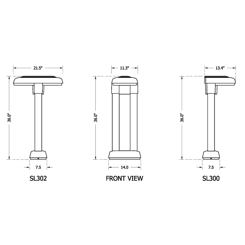 Sternberg Lighting SL30x Solana&trade; Bollard