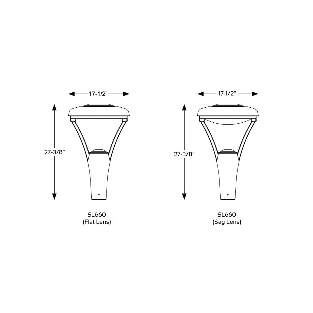 Sternberg Lighting SL660 Medium Solana&trade; Post Top