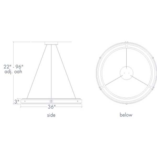 Strata 17375 Indoor/Outdoor Pendant By Ultralights Lighting Additional Image 2