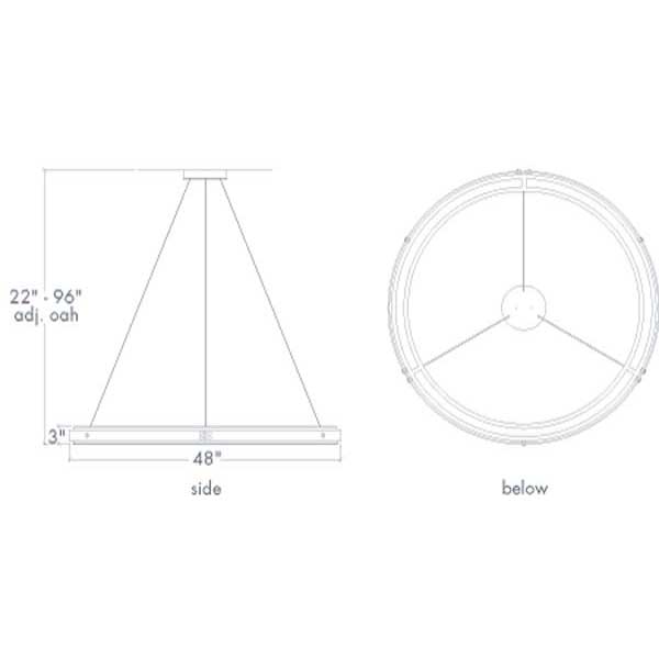 Strata 17375 Indoor/Outdoor Pendant By Ultralights Lighting Additional Image 3