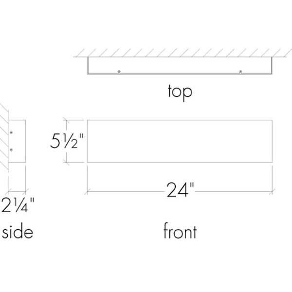 Strata 18392-24 Indoor/Outdoor Bath Bar By Ultralights Lighting Additional Image 5