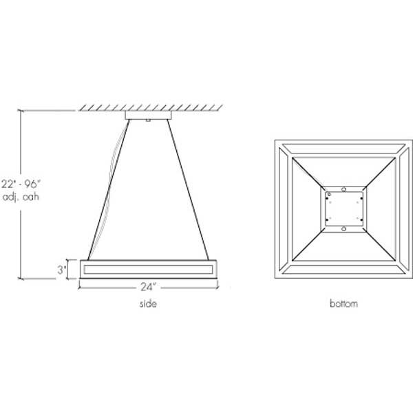 Strata 18403 Indoor/Outdoor Pendant By Ultralights Lighting Additional Image 1