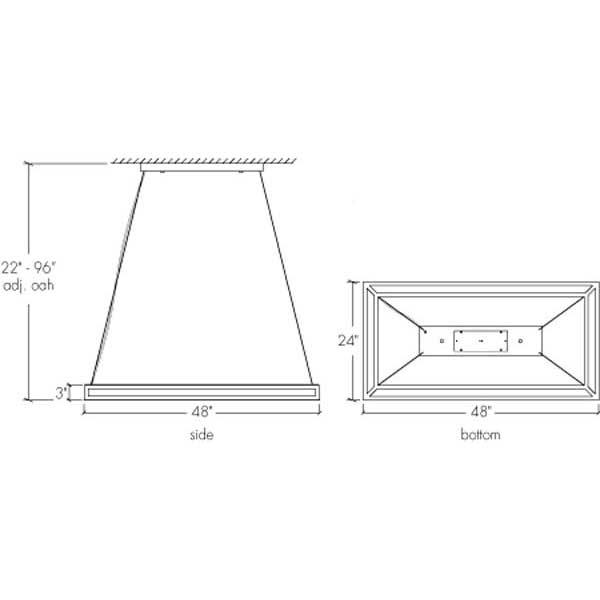 Strata 18404 Indoor/Outdoor Pendant By Ultralights Lighting Additional Image 2
